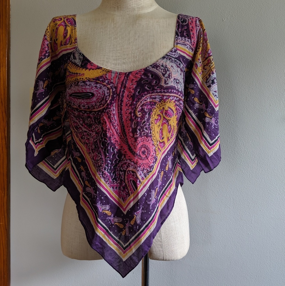DKNY JEANS Scarf Top S / M